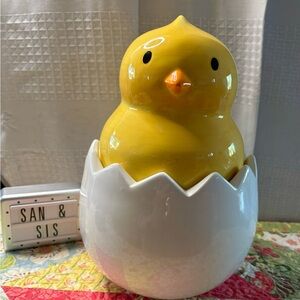 World Market Chicken and Egg Cookie Jar